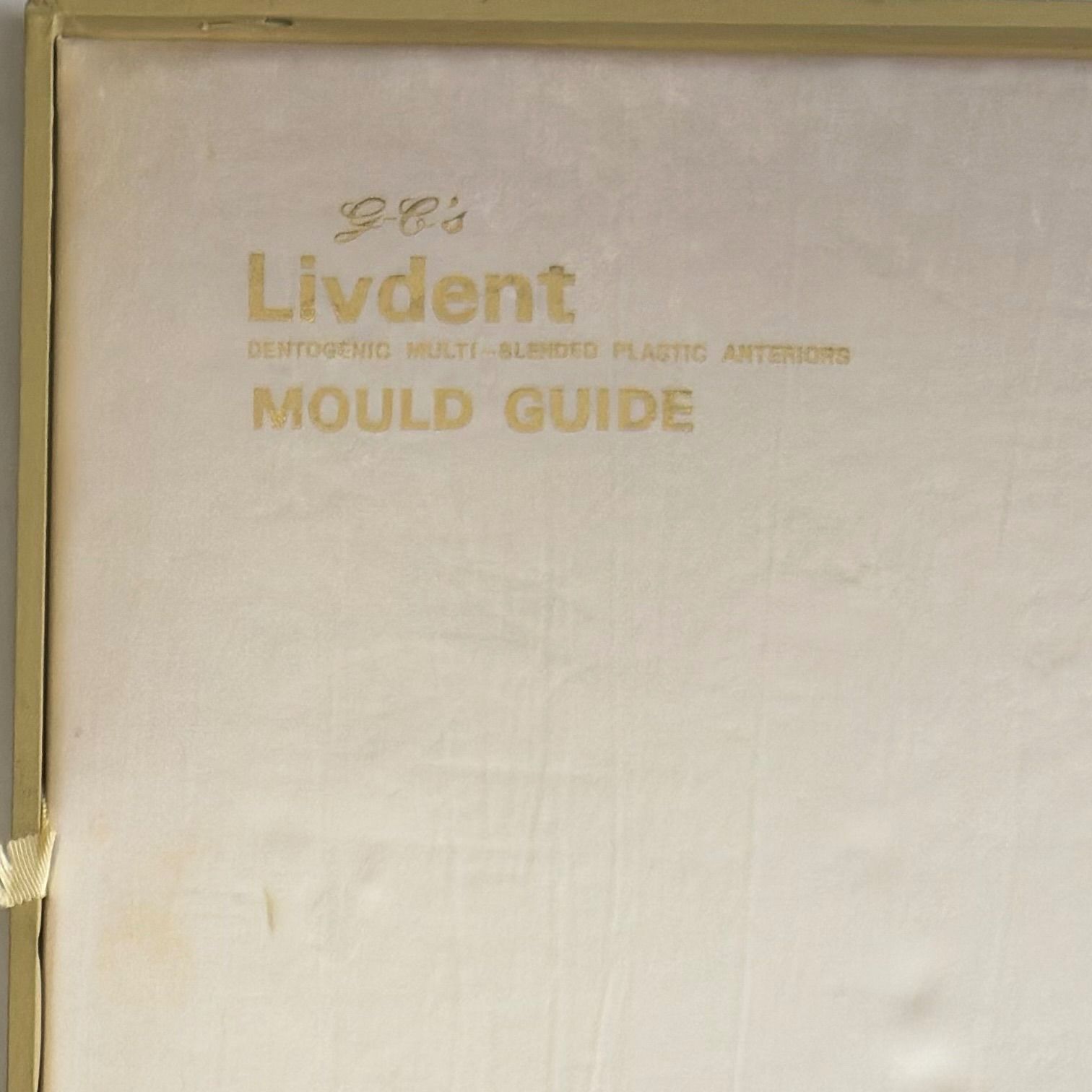 歯科 人工歯 サンプル 見本 まとめ GC Livdent MOULD GUIDE/FB