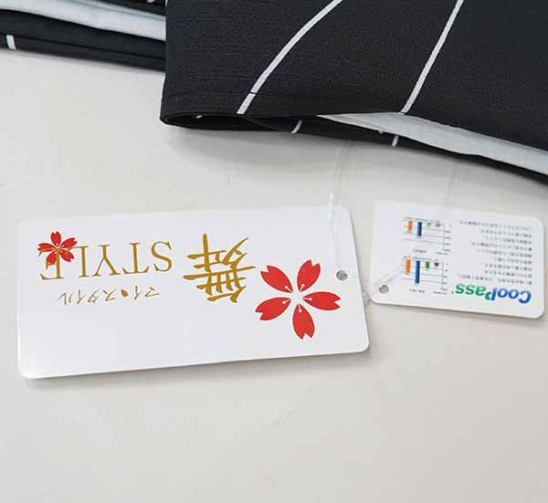浴衣 単品 女性用 半身仕立 CooPass ポリエステル フリーサイズ
