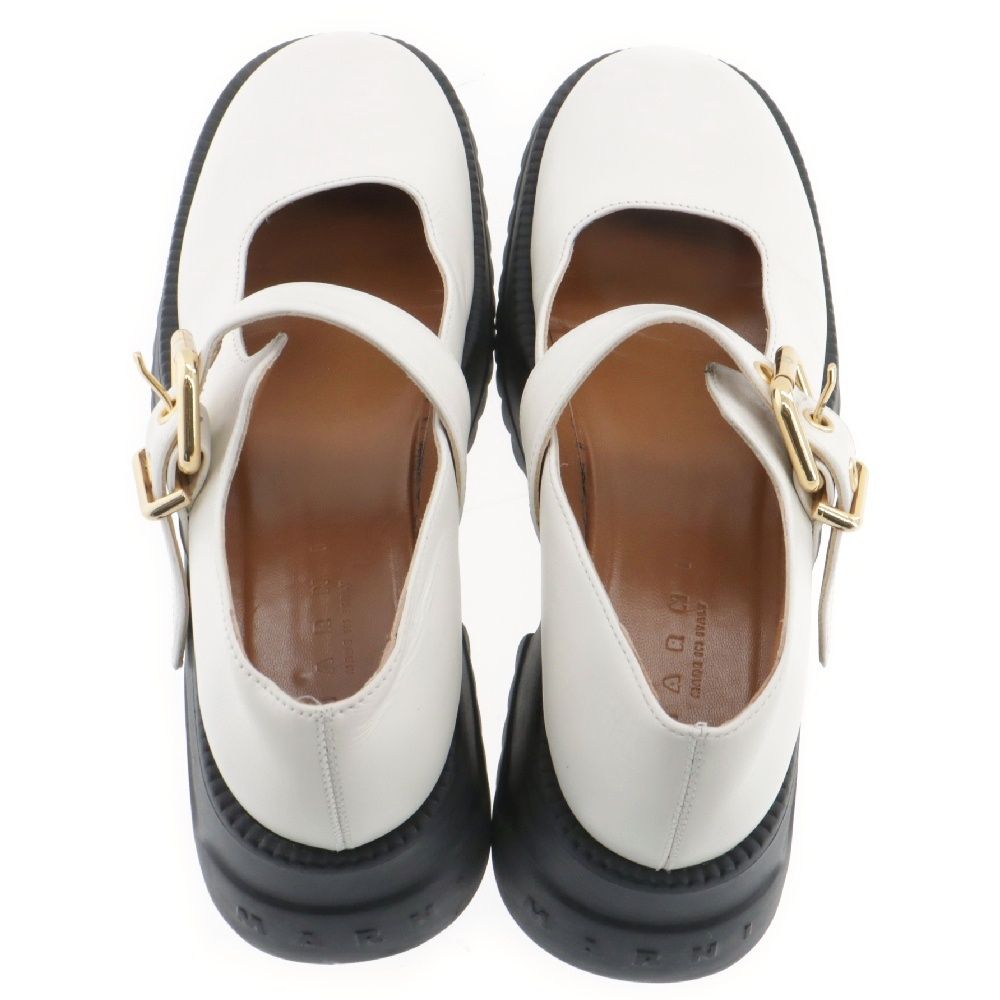 MARNI (マルニ) メリージェーン プラットフォーム ストラップ 厚底