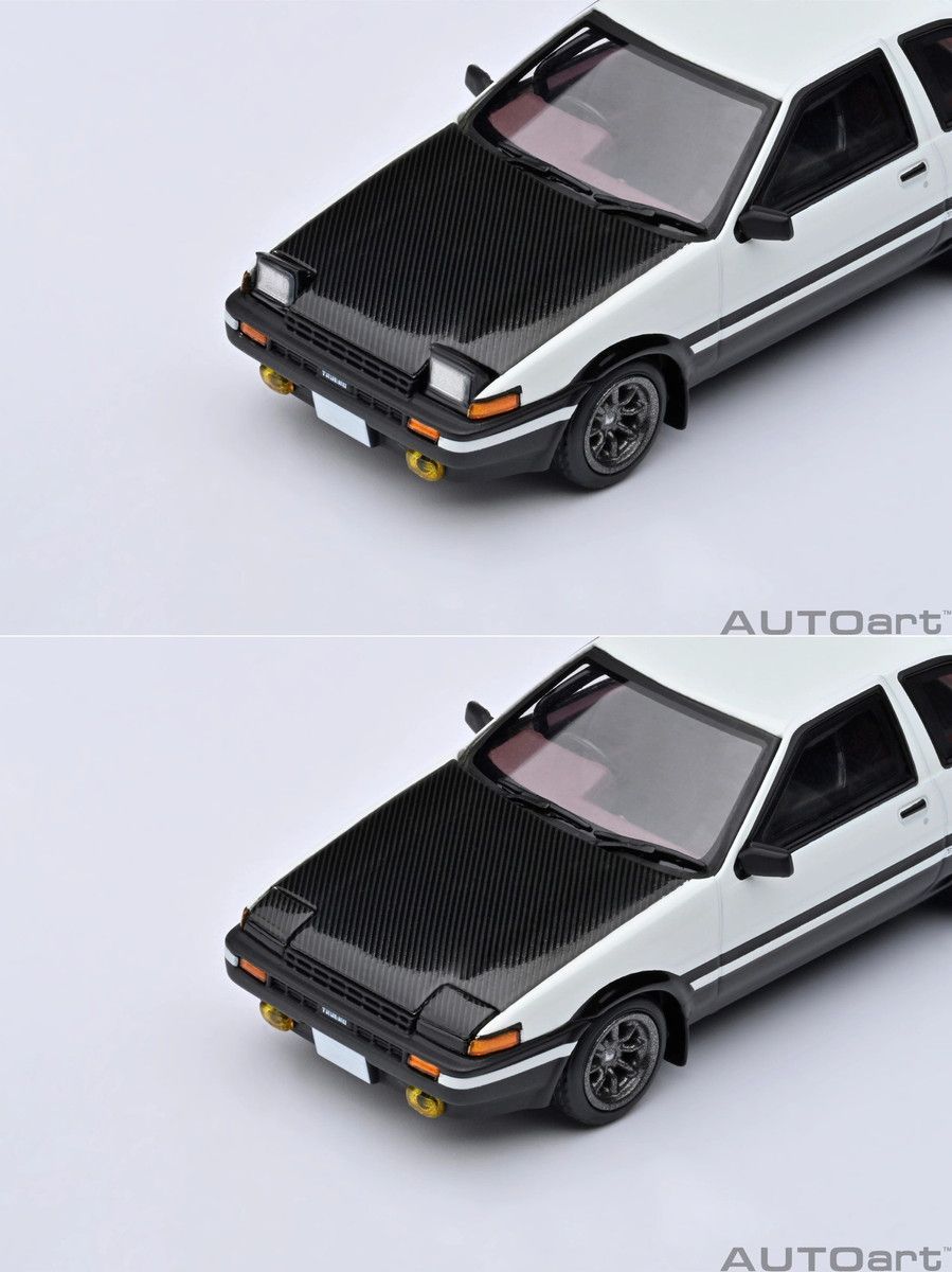 AUTO art頭文字D トレノAE86 ファイナルバージョン　1/64 AUTOart 1/64 トヨタ スプリンター トレノ (AE86) 『頭文字 D