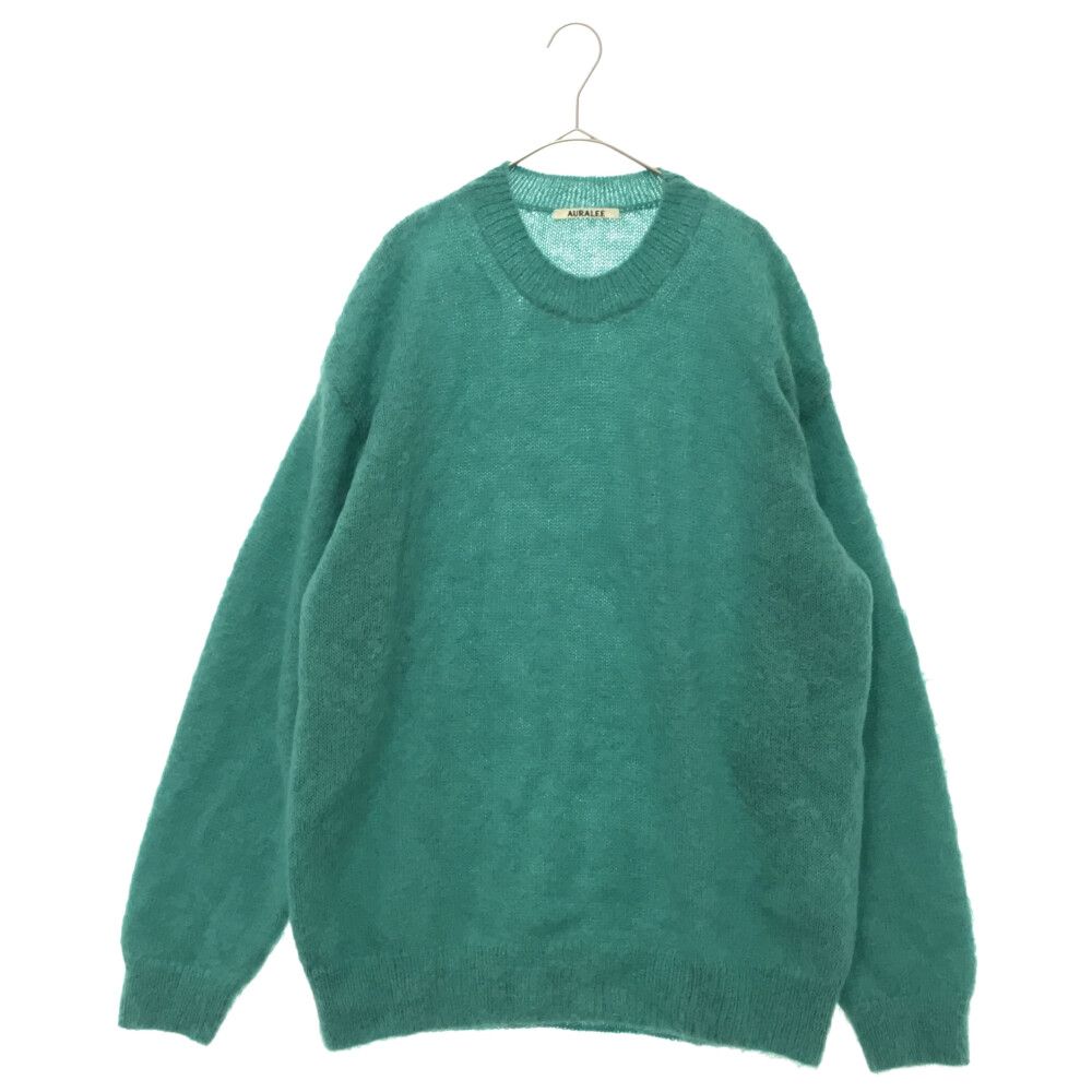 AURALEE (オーラリー) 22AW BRUSHED SUPER KID MOHAIR KNIT P/O ...