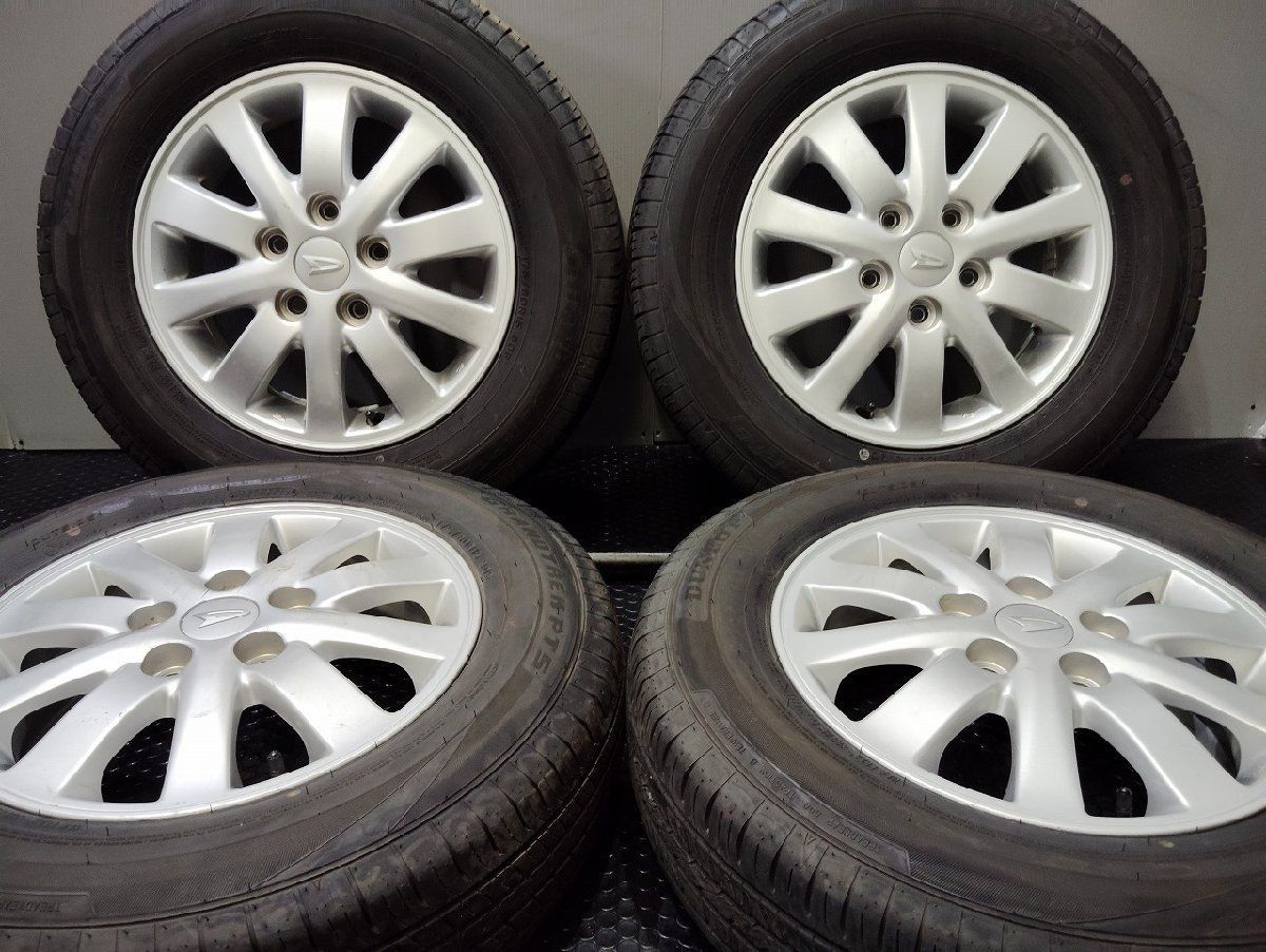 走行短め DUNLOP GRANDTREK PT5 175 80R15 夏タイヤ ダイハツ テリオスキッド 純正ホイール 15インチ 5J5HPCD114.3 50 23年製 KTM518