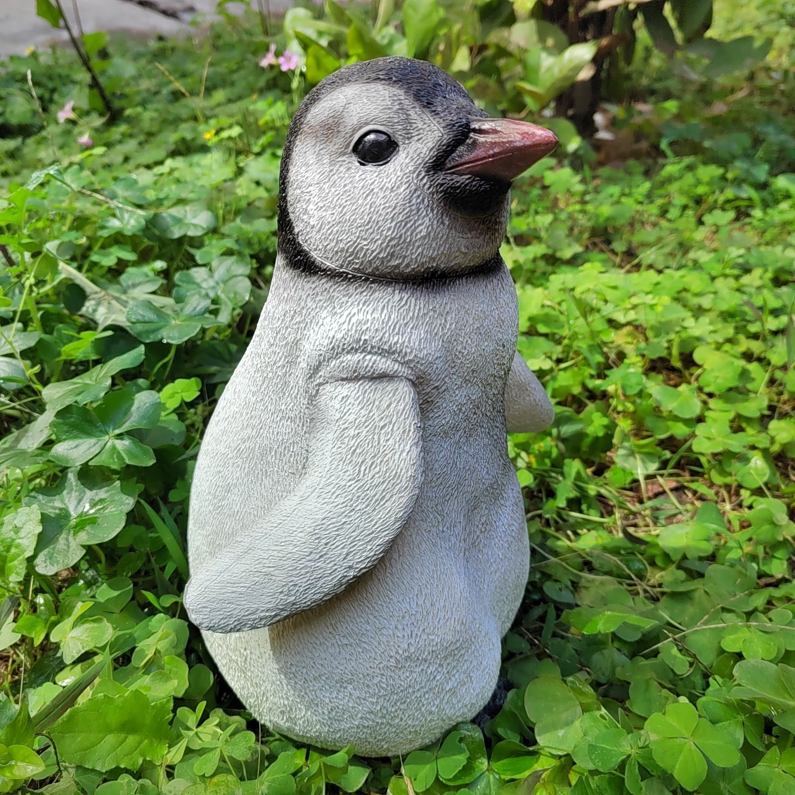 置物 オブジェ ガーデンオーナメント ペンギン ぺんぎん 可愛い