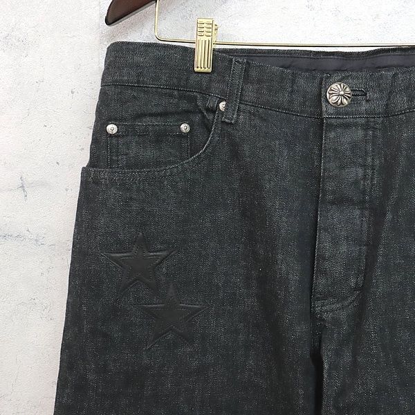 CHROME HEARTS 銀座店 クロムハーツ 新品 5ポケット ジーンズ スター  
