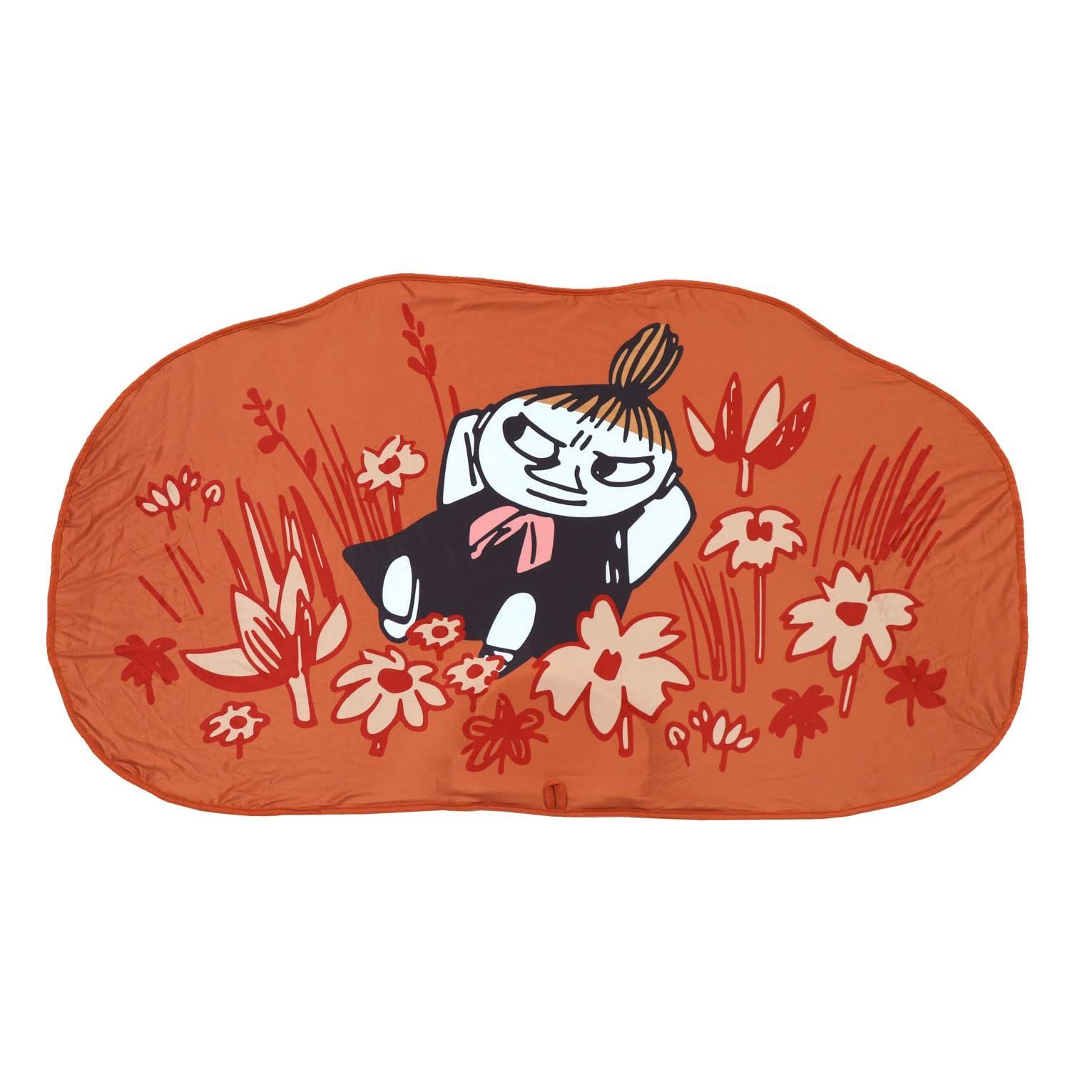 新着商品 東洋ケース MOOMIN ひんやりブランケット3 リトルミイ サイズ ブランケット 約W140 D H80 ケース 約W20～28 H18～27 COOL-MMNB3-02
