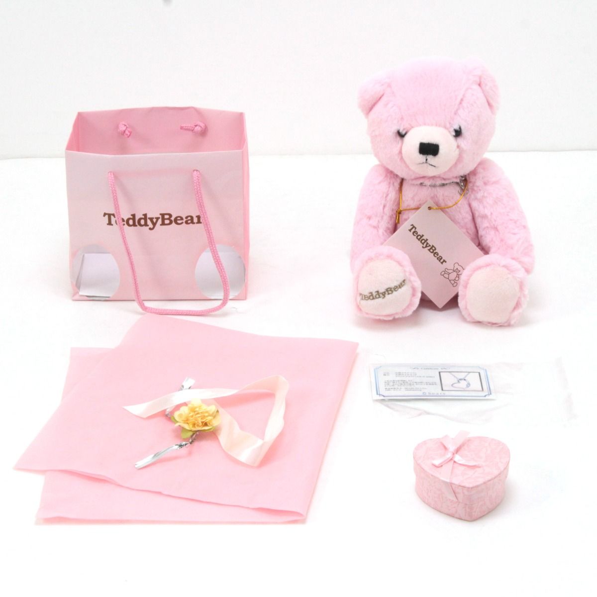 ネックレス SILVER925 40~44cm TeddyBearセット - メルカリ