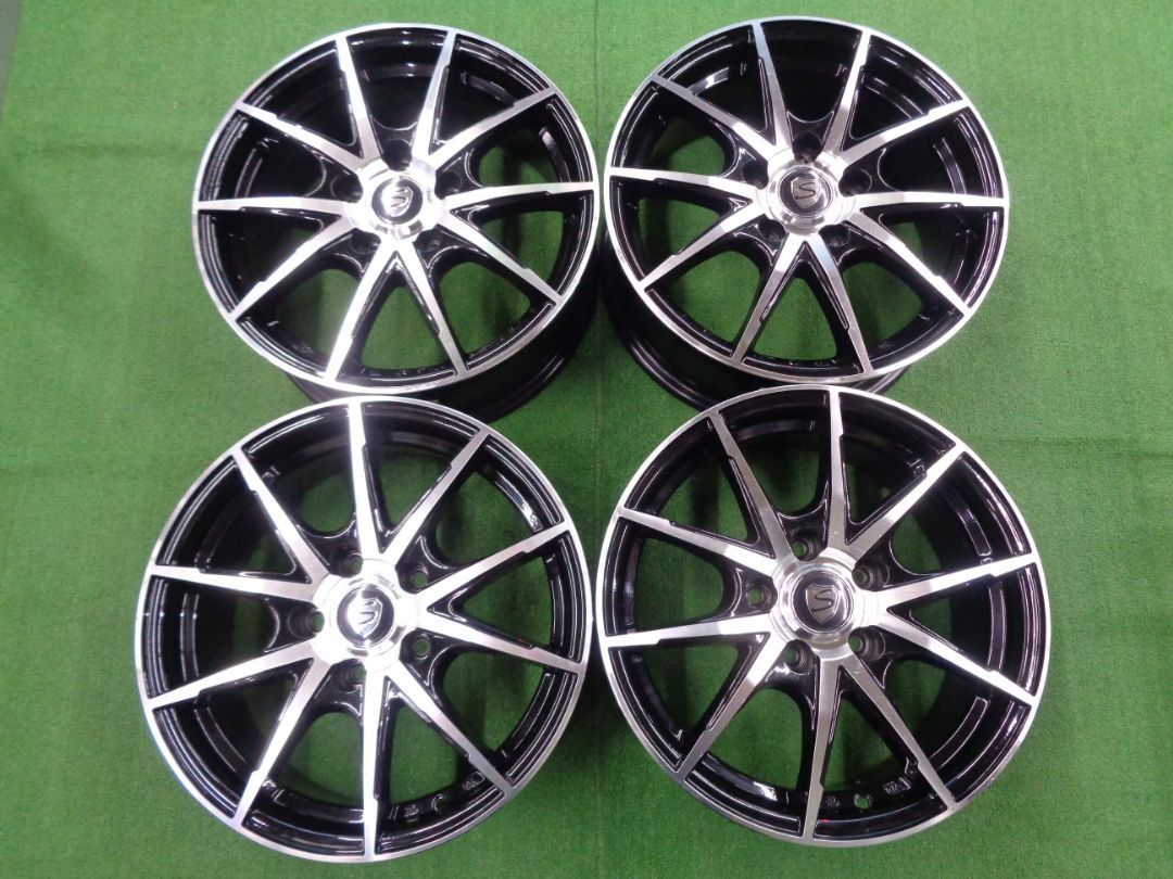 16インチ ホイール 4本セット ストレンジャー V-05 6.5J-16 5H114.3 39 プリウスα ノア ヴォクシー 神奈川県