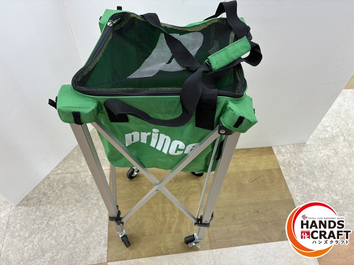 Prince プリンス テニスボールバスケット キャスター付き ボールカゴ 品