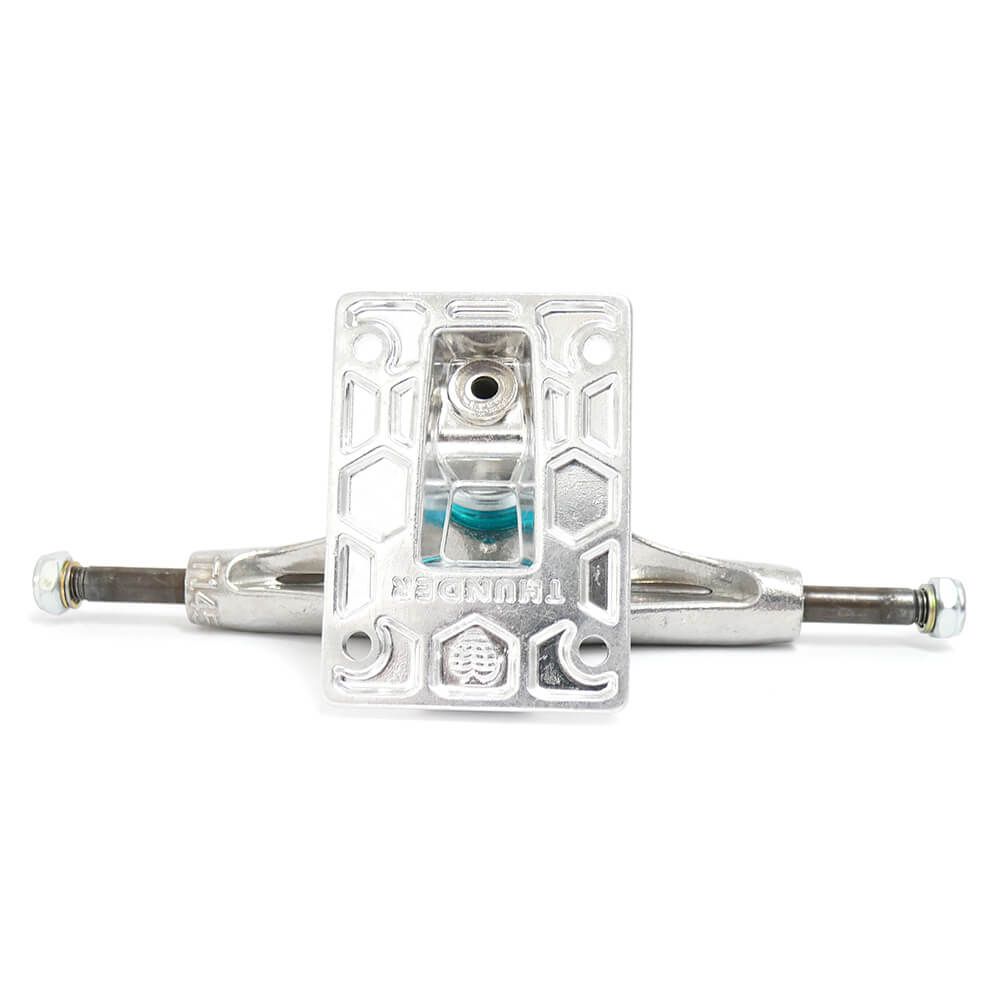 MFG SKY スケートボードトラック シルバー THUNDER TRUCK サンダー トラック TITANIUM LIGHTS 3 149 HI