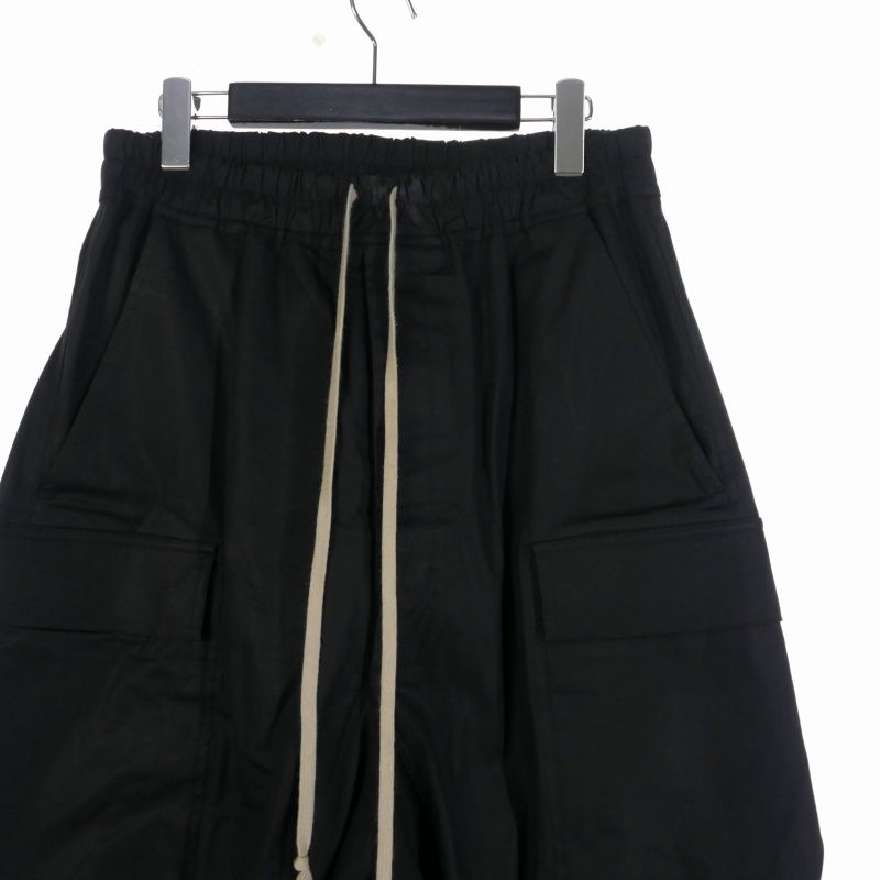 新品 リックオウエンス 24SS コットンサルエルロングパンツ 46 楽天