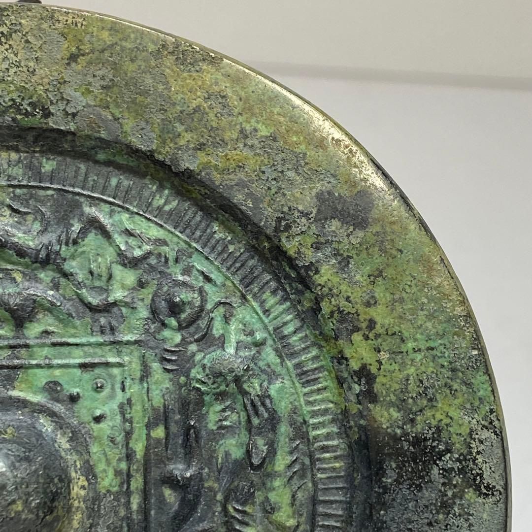 中国漢時代 古銅古鏡 四獣鏡 185g 東h6-0421☆1Fトトチ - メルカリ