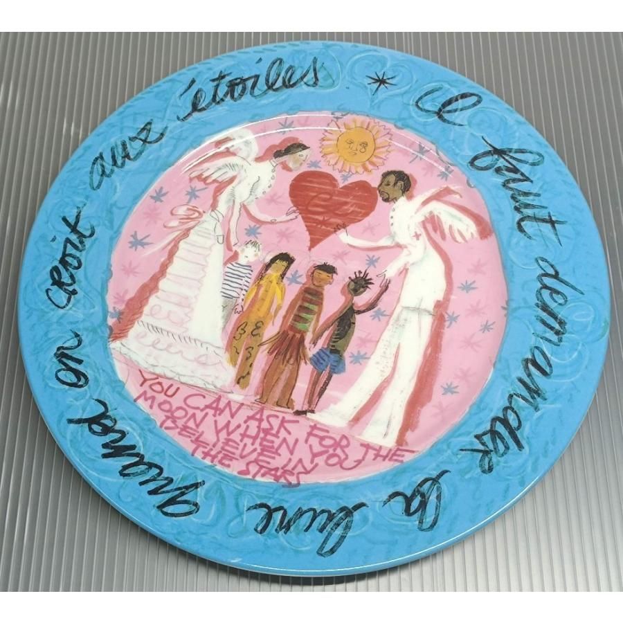 クリスチャン ラクロワ 飾り絵皿/フェリシモ トリビュート 21 クリスチャン ラクロワ 飾り絵皿&frasl;フェリシモ トリビュート 21