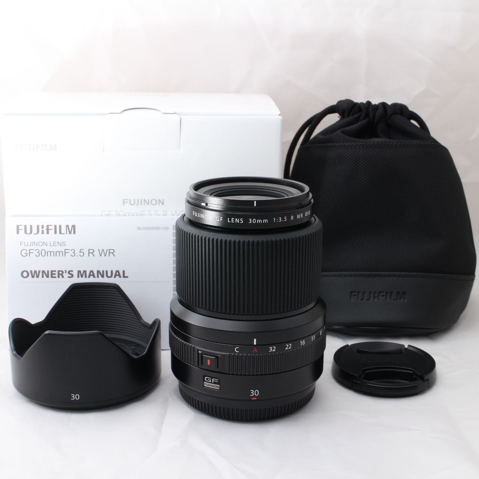 フジフイルム(FUJIFILM)　フジノンレンズ GF30MMF3.5 R WR カメラレンズ GF30mmF3.5 R WR FUJINON（フジノン） [FUJIFILM G ⁄単