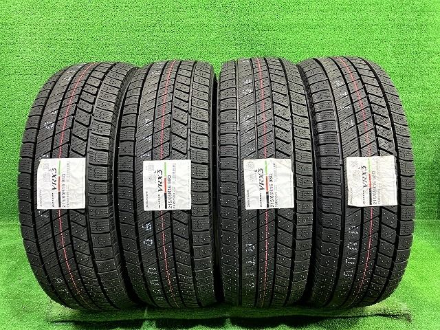 BRIDGESTONE スタッドレス ブリヂストン ブリザックVRX3 215 65R16 4本 8ミリ