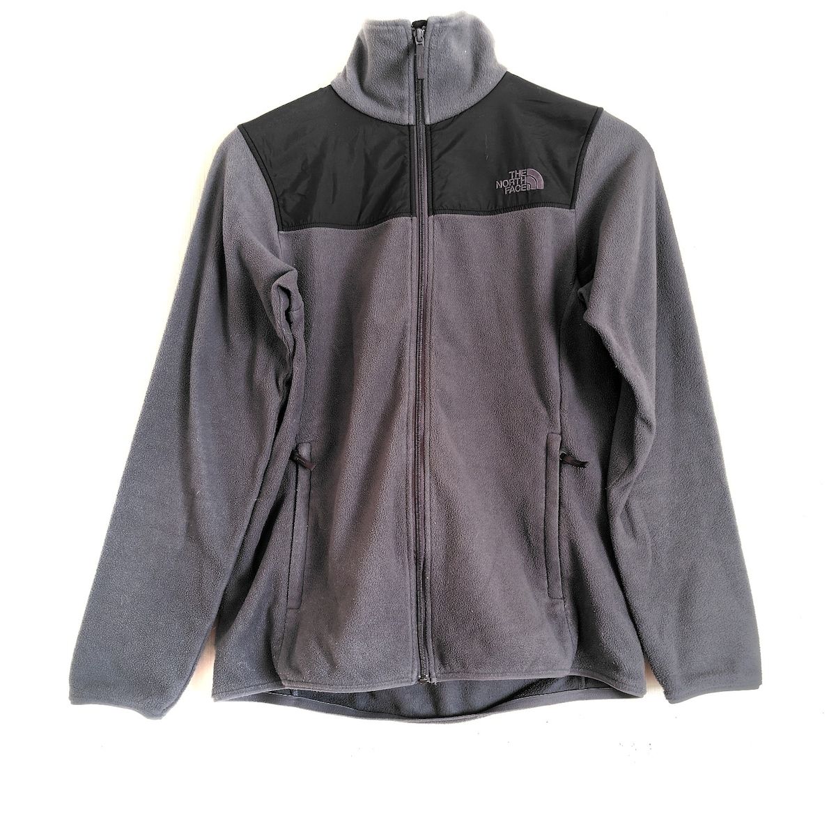 THE NORTH FACE ノースフェイス ジャージ サイズM レディース - グレー×ダークグレー 長袖