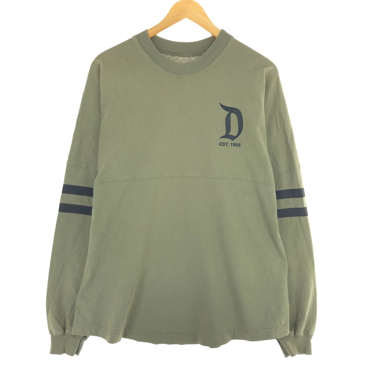 古着 DISNEY PARKS ロングTシャツ ロンT USA製 メンズL/eaa438773