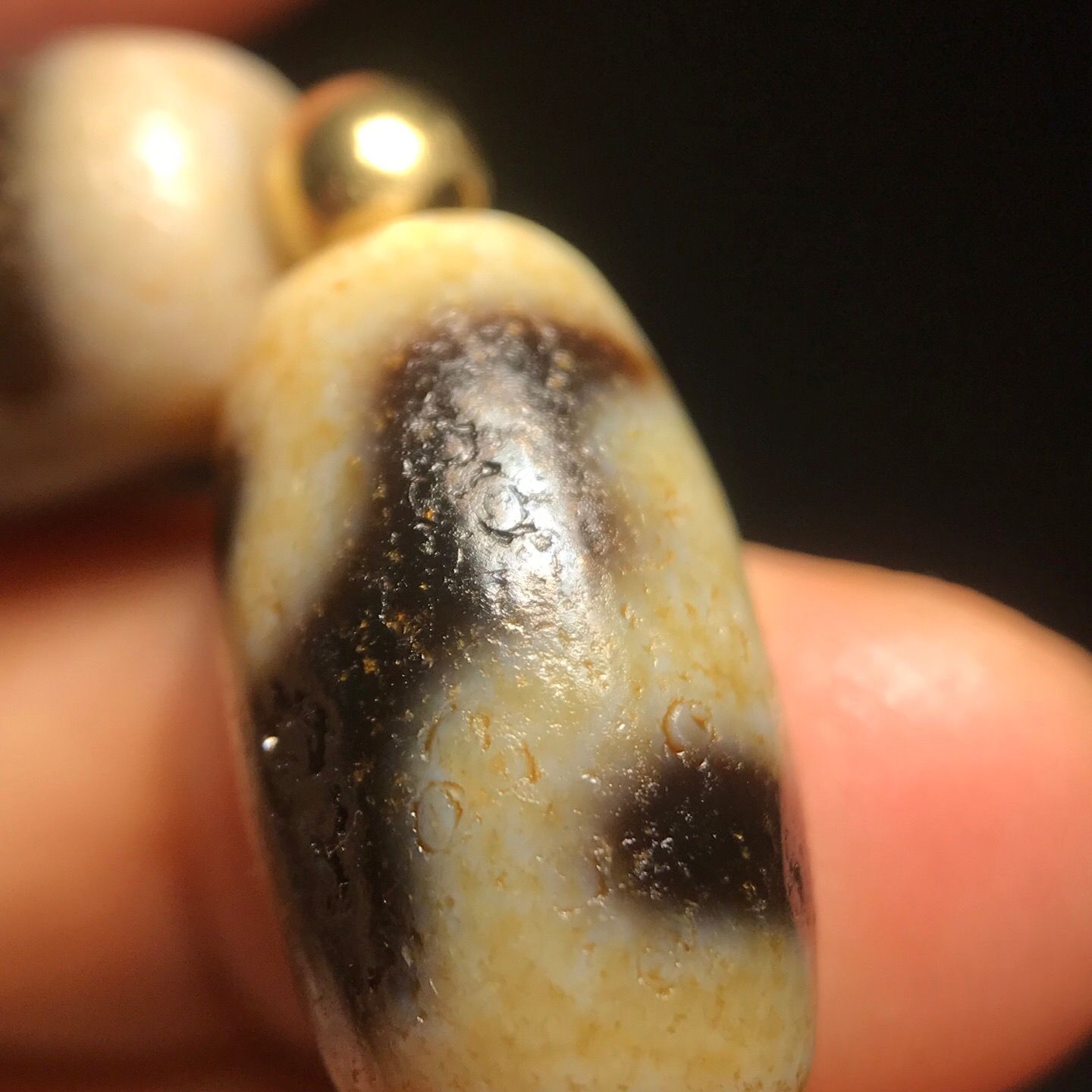 西蔵収集 瑪瑙製 多眼天珠 風水天珠 仏珠 鎮宅辟邪 希少 珍品