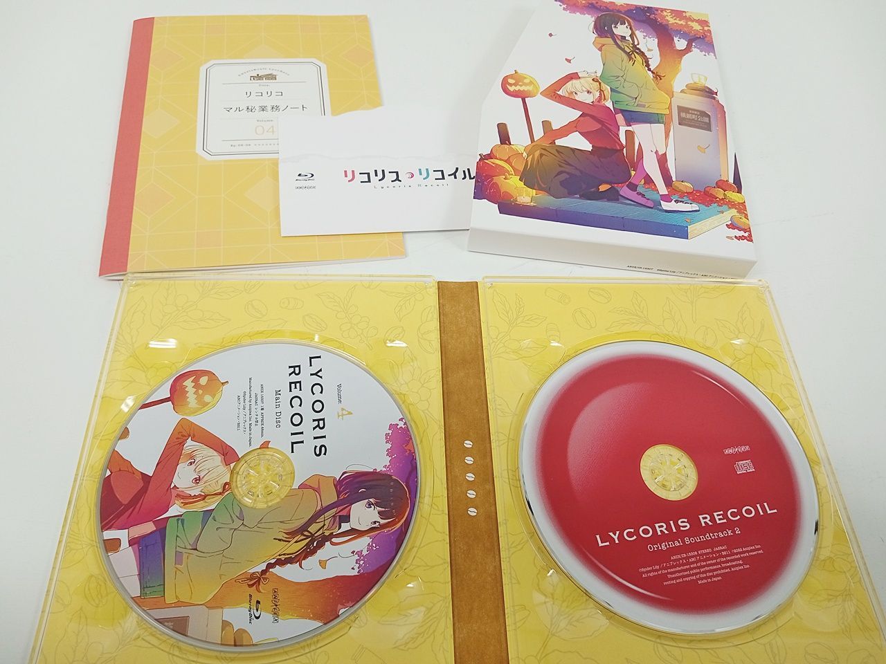 アニメ リコリスリコイル Blu-ray ブルーレイ BOX 1～6巻 全巻セット