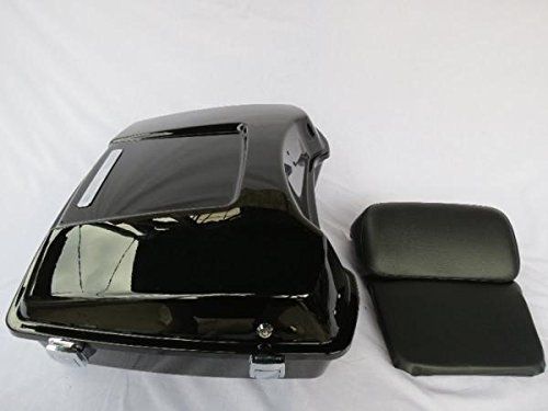 ツーリング ツアーパックセット 薄型 キー バックレストあり 1994-2013年 艶あり ブラック