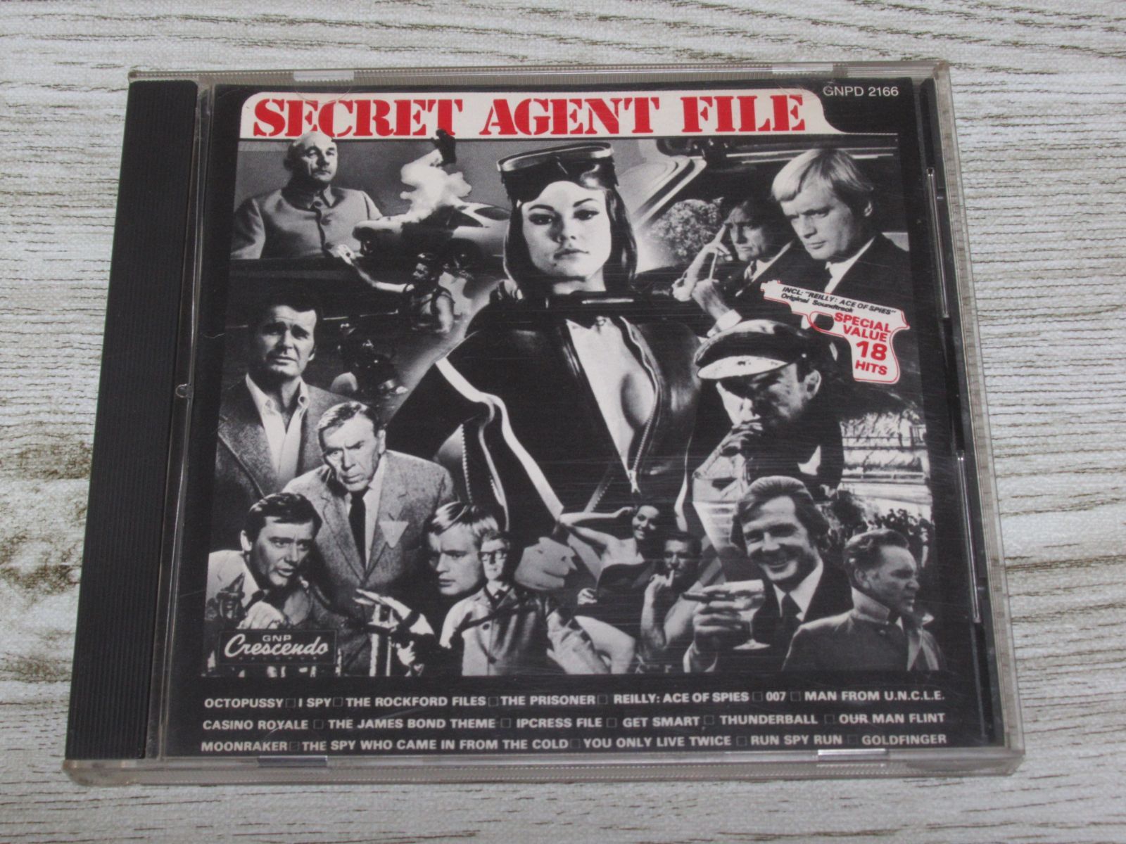 CD SECRET AGENT FILE GNPD-2166 スパイモノのコンピ 全18曲 - メルカリ
