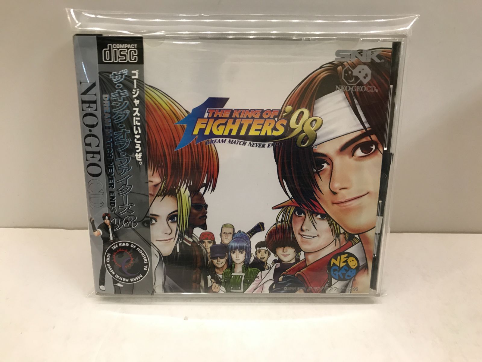 NEOGEO CD】帯付き ザ・キング・オブ・ファイターズ98 SNK 111