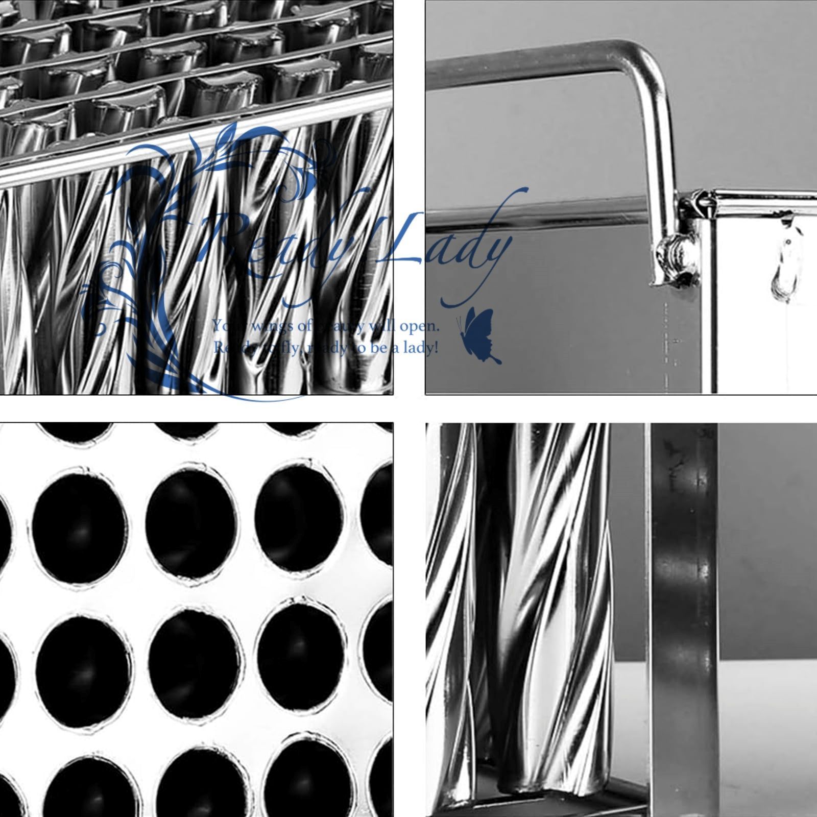 40個の業務用ステンレススチール製アイスキャンディー型、再利用可能な