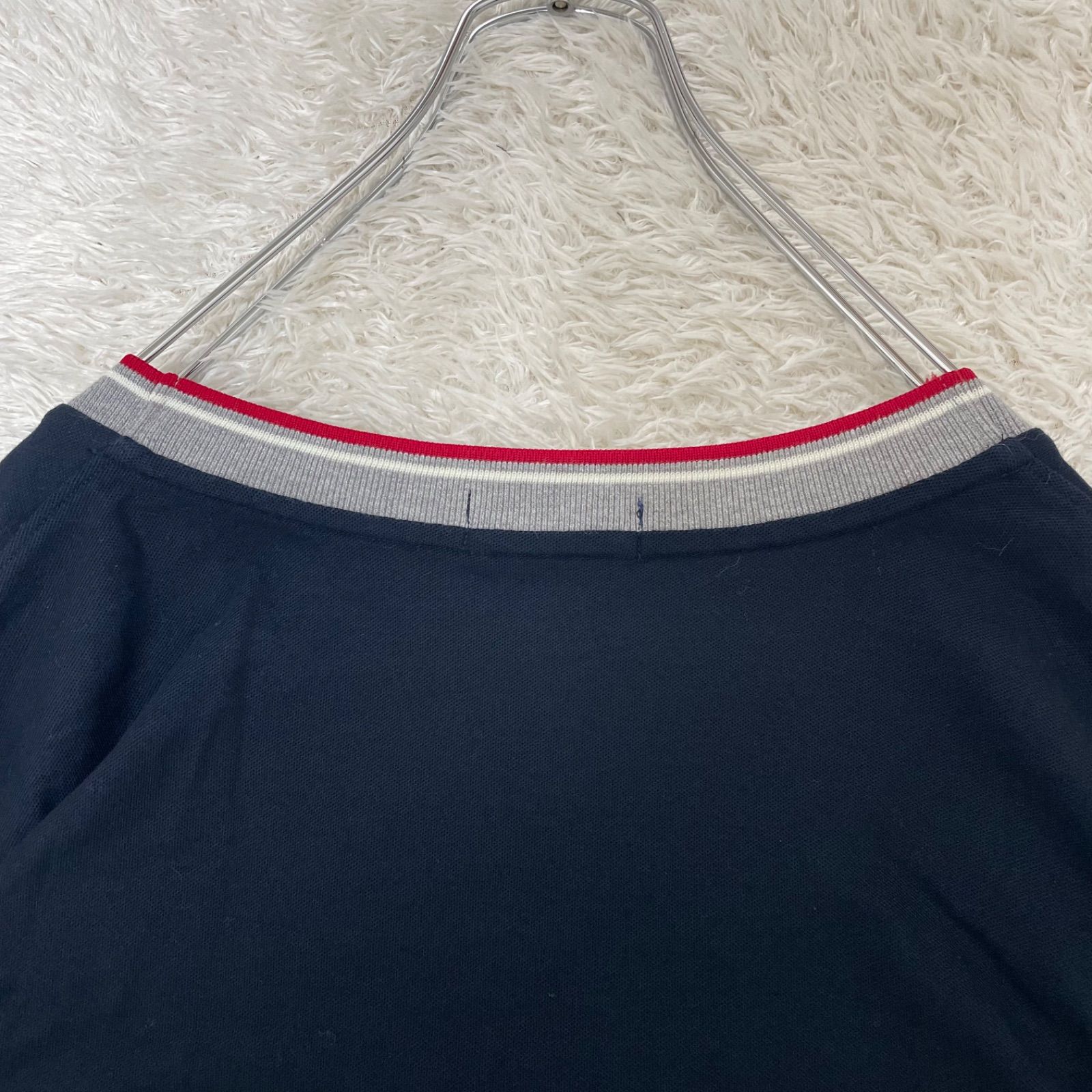 極美品 フレットペリー ロゴ刺繍 薄手 Vネック カーディガン イタリア製 希少 SOLDOUT】FRED PERRY フレッドペリー レディース Vネック
