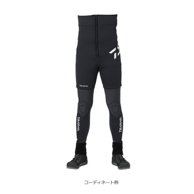 ダイワ ST-3000 W 25 ダイワショートタイツ ブラック LLA 釣具 釣り フィッシング