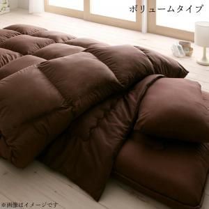 極厚布団 日本製ダックダウンニューゴールドラベル羽毛布団8点セット プレミアム敷布団タイプ 硬わた入りボリュームタイプ セミダブル8点セット