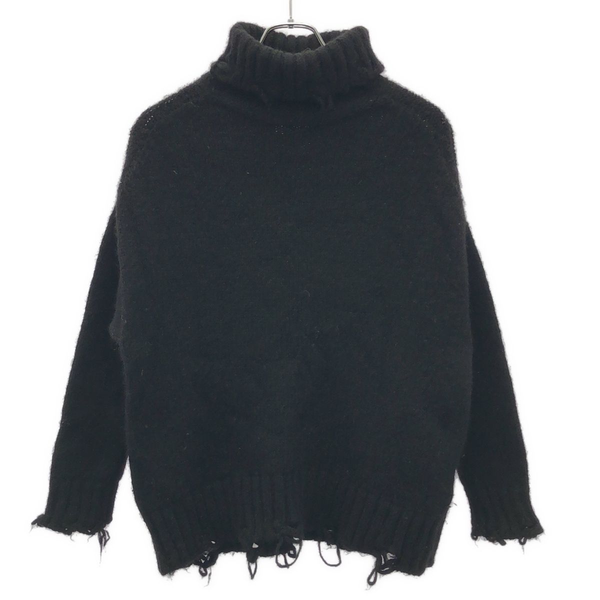 MAISON FLANEUR メゾン フラネウール 18AW タートルネックダメージ 