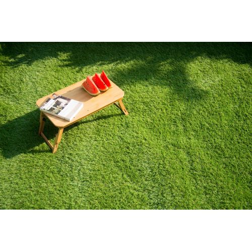 人工芝 ロール 1m×10m 芝丈35mm ピン22本つき 4色立体透水穴 青緑