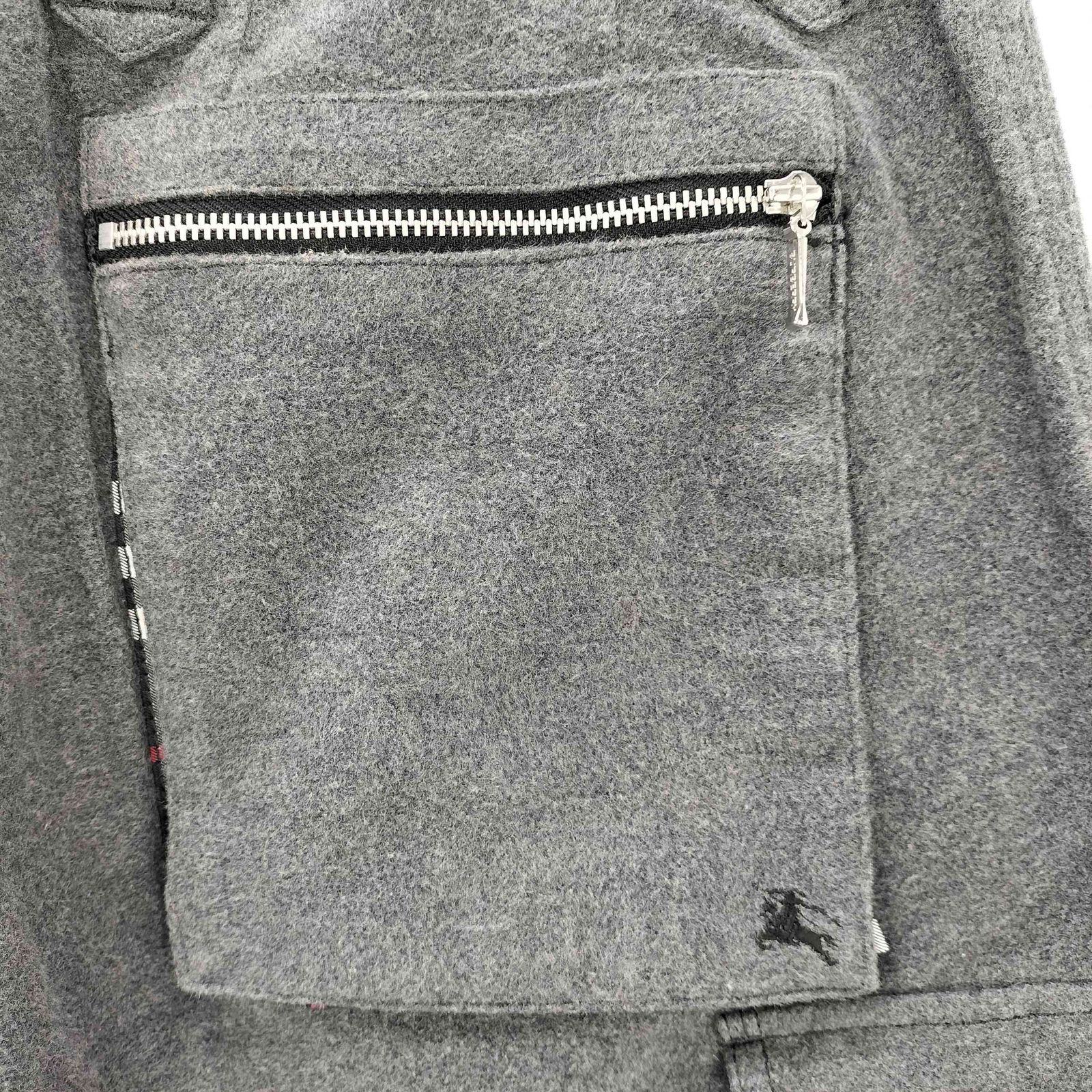 【新品】BURBERRY BLACK LABEL ◆ホース刺繍◆ カーゴパンツ バーバリーブラックレーベル BURBERRY BLACK LABEL ホース刺繍