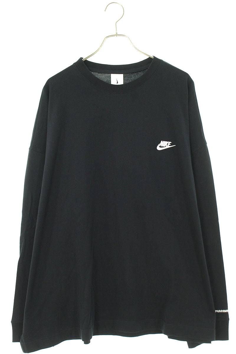 ナイキ ×ピースマイナスワン peaceminusone  NRG CF L/S T-SHIRT DR0097-010 ダブルネーム長袖カットソー メンズ XL