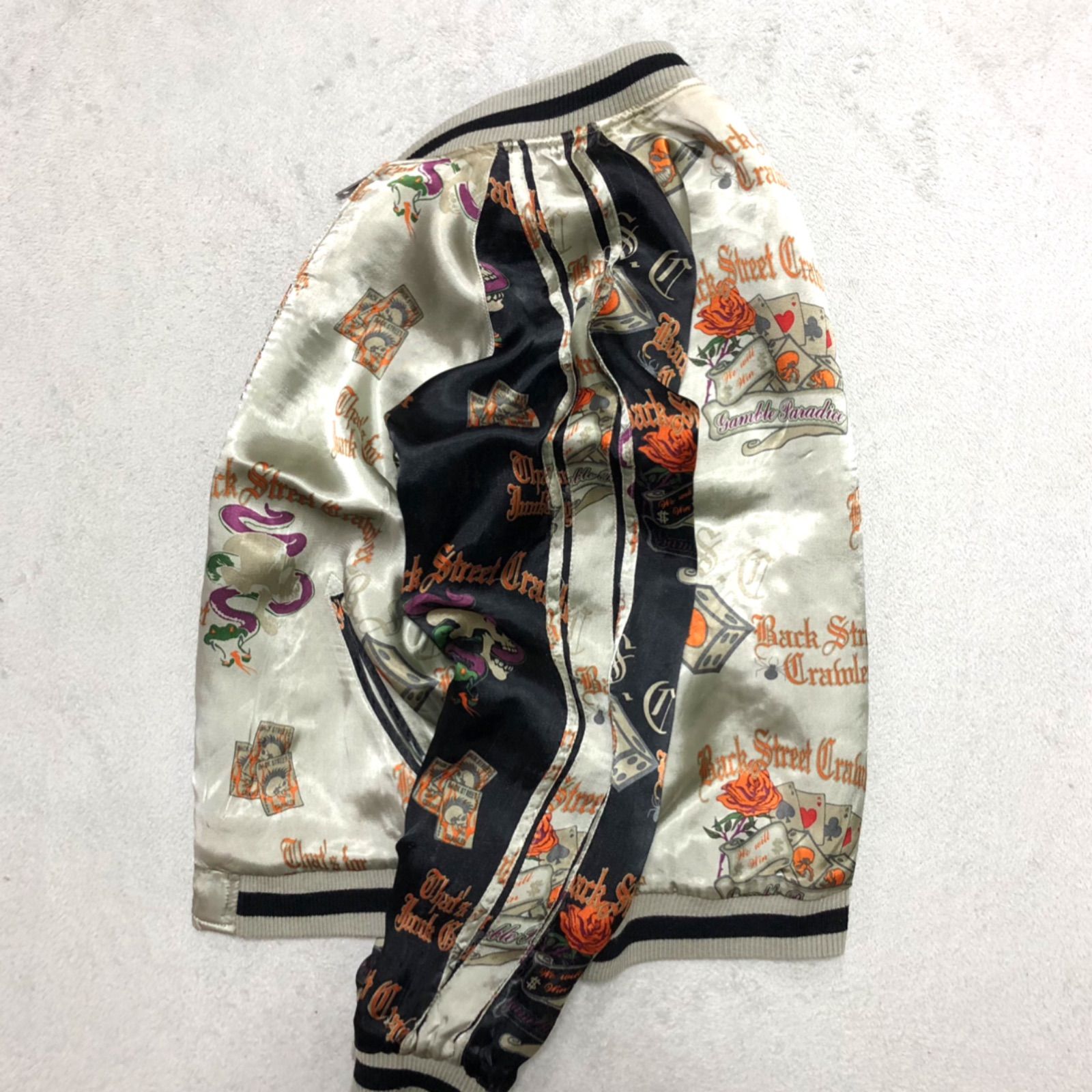 BACK STREET CRAWLER リバーシブル スカジャン スーベニアジャケット