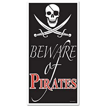 Beistle 50008パイレーツドアカバーの用心