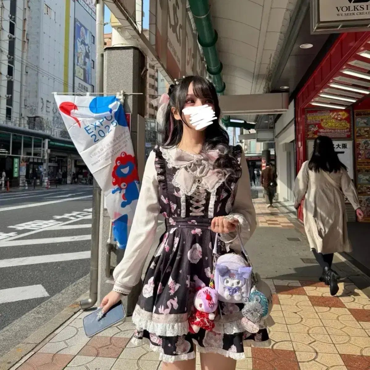 リズリサ セーラーセットアップ ブラック LIZ LISA セーラーカラー