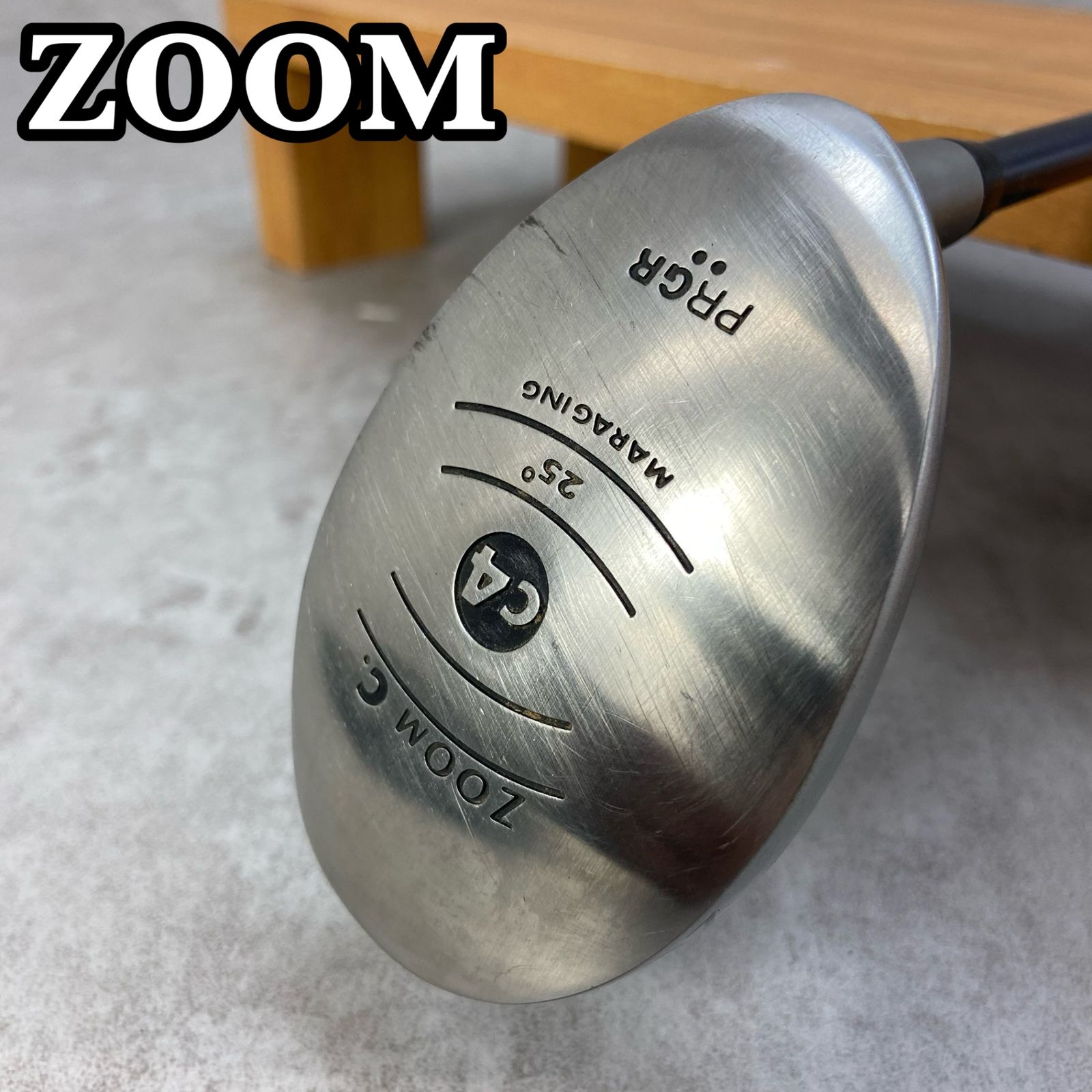 PRGR プロギア　ZOOM　ズーム　C4　メンズUT　カーボン　M-37　R　25°　ユーティリティー　右利き用　40.25インチ　328g　C-5