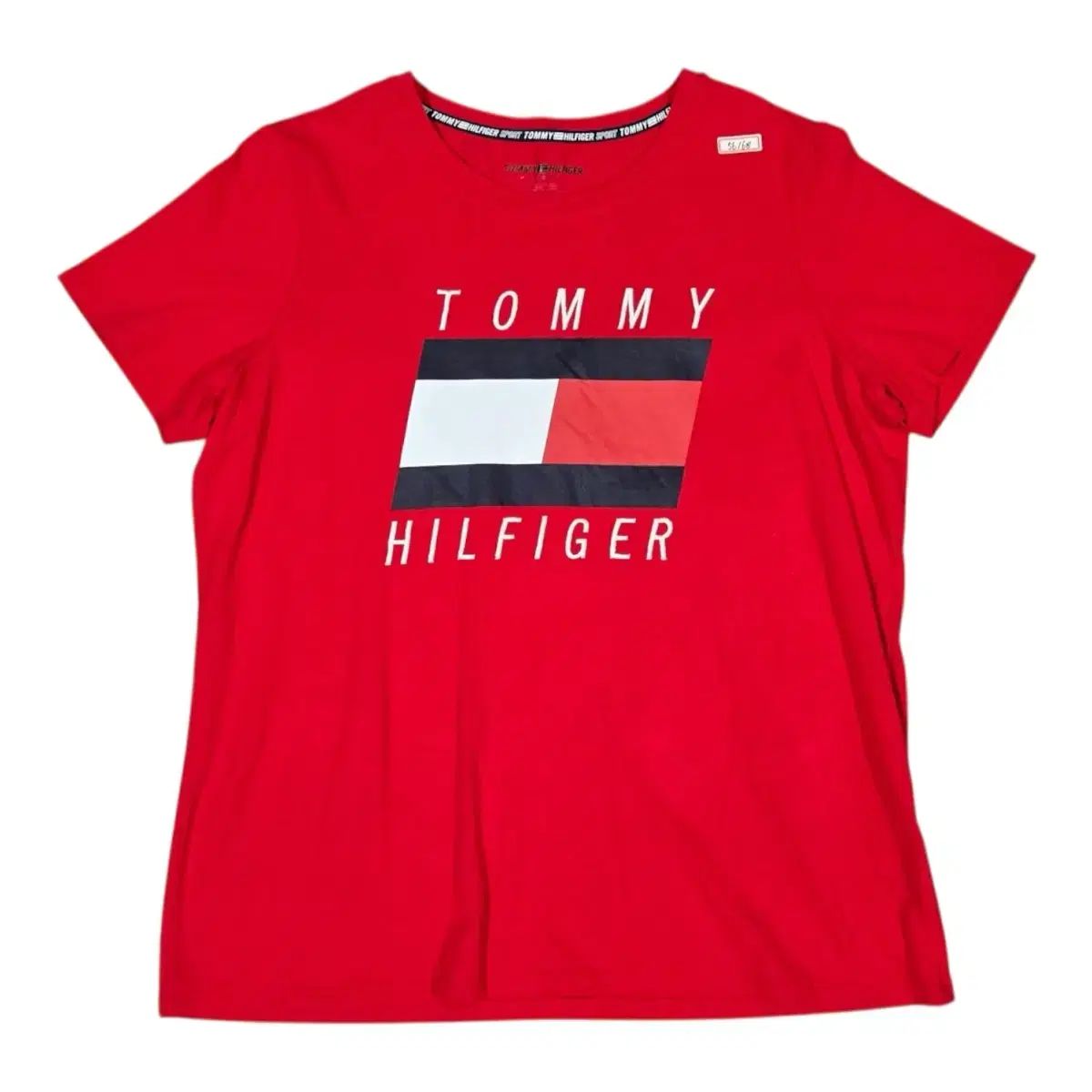 み ばか) Tommy Hilfiger(トミーヒルフィガー) ビッグロゴ 半袖Tシャツ
