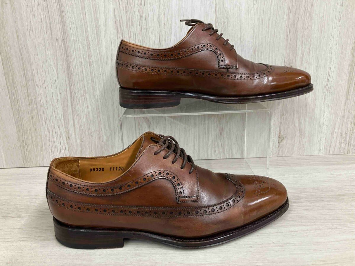 JALAN SRIWIJAYA 43 98935 11120 ウイングチップ 茶 JALAN SRIWIJAYA 43 98935 11120 ウイングチップ 茶 - メルカリ