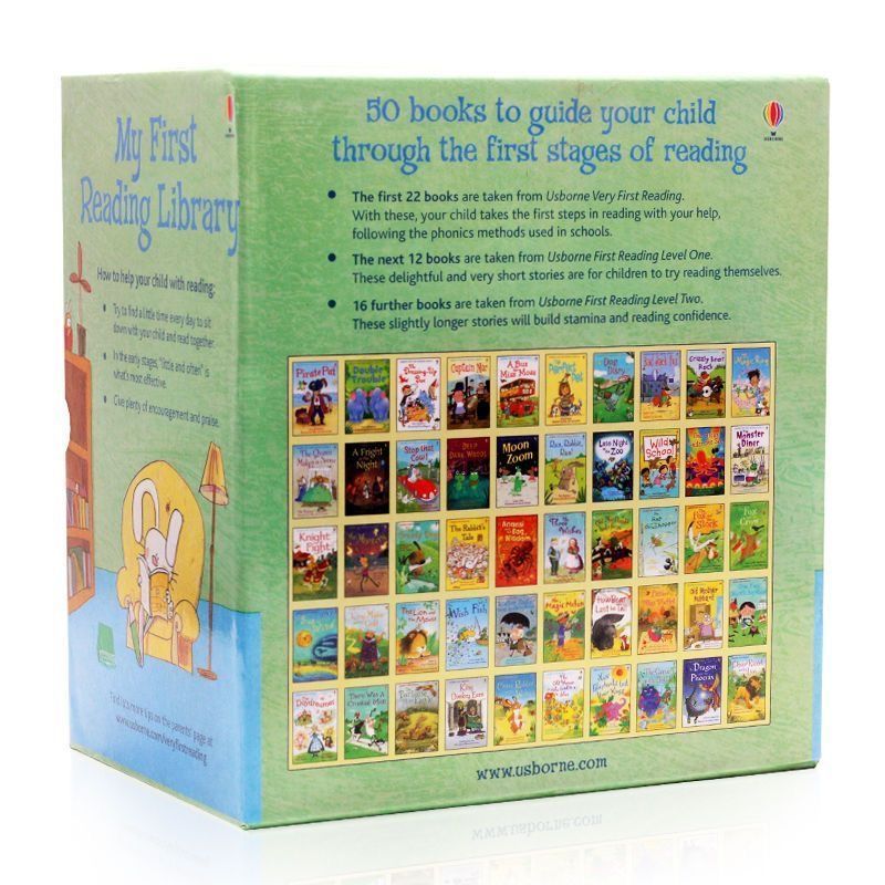 新品】Usborne collection First Reading Library 英語絵本50冊