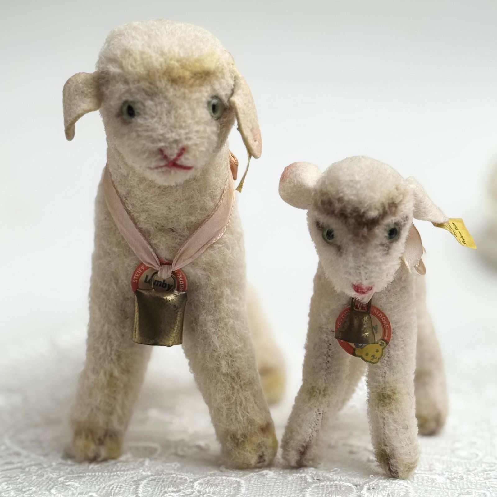 シュタイフ　Lamby 10cm ひつじ　ランビー シュタイフ☆Lamby 10cm☆最小サイズ/ひつじのランビー/羊