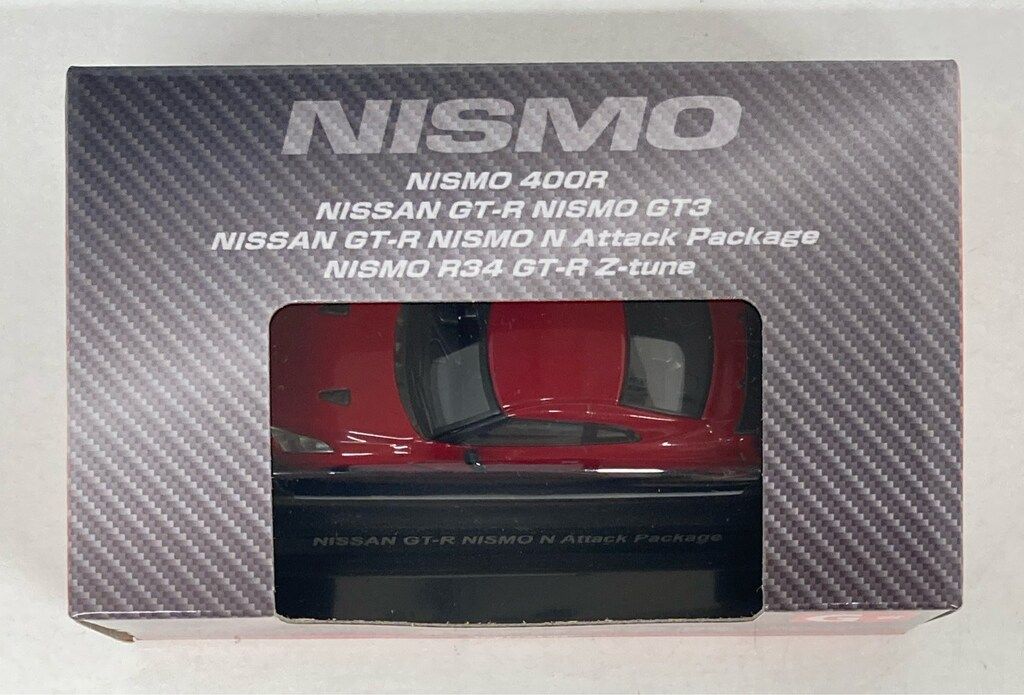 京商ミニカーくじNISSANGT-RNISMO Nattackpackage Amazon | 京商 1/64 NISMO くじ H賞 日産 GT-R ニスモ N Attack