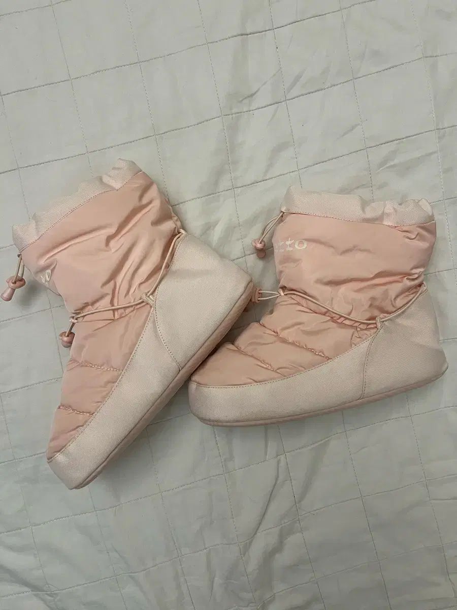 成人 バレエ repetto レペット ウォームアップブーツ 薄ピンク サイズ 38 ー 40