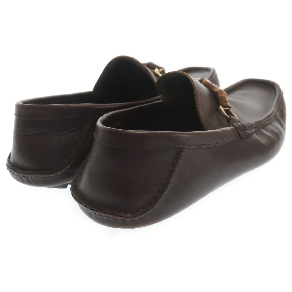 GUCCI (グッチ) Bamboo Leather Driving Shoes 138204 バンブー