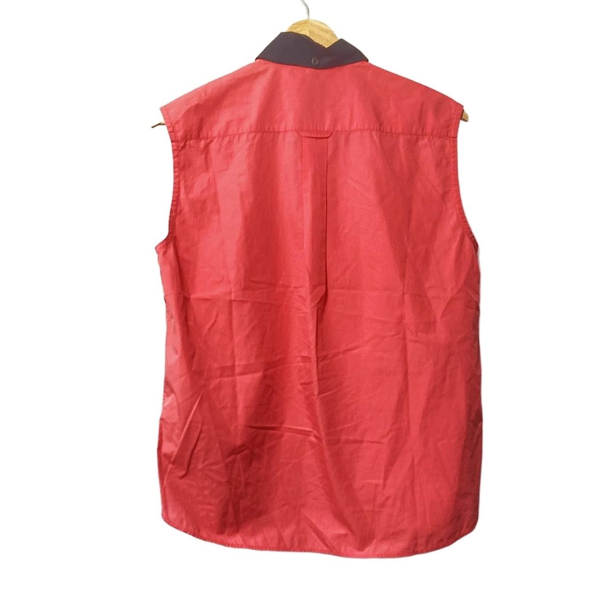 PRADA プラダ ノースリーブシャツブラウス サイズ36 S レディース - P460CG ピンク×黒 2017年