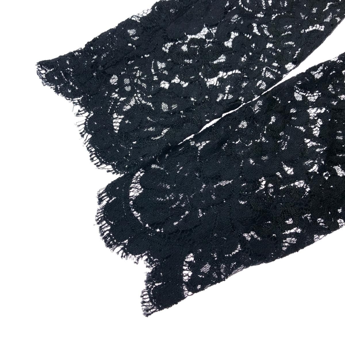 YvesSaintLaurent(YSL) イヴサンローラン レース切替ワンピース  