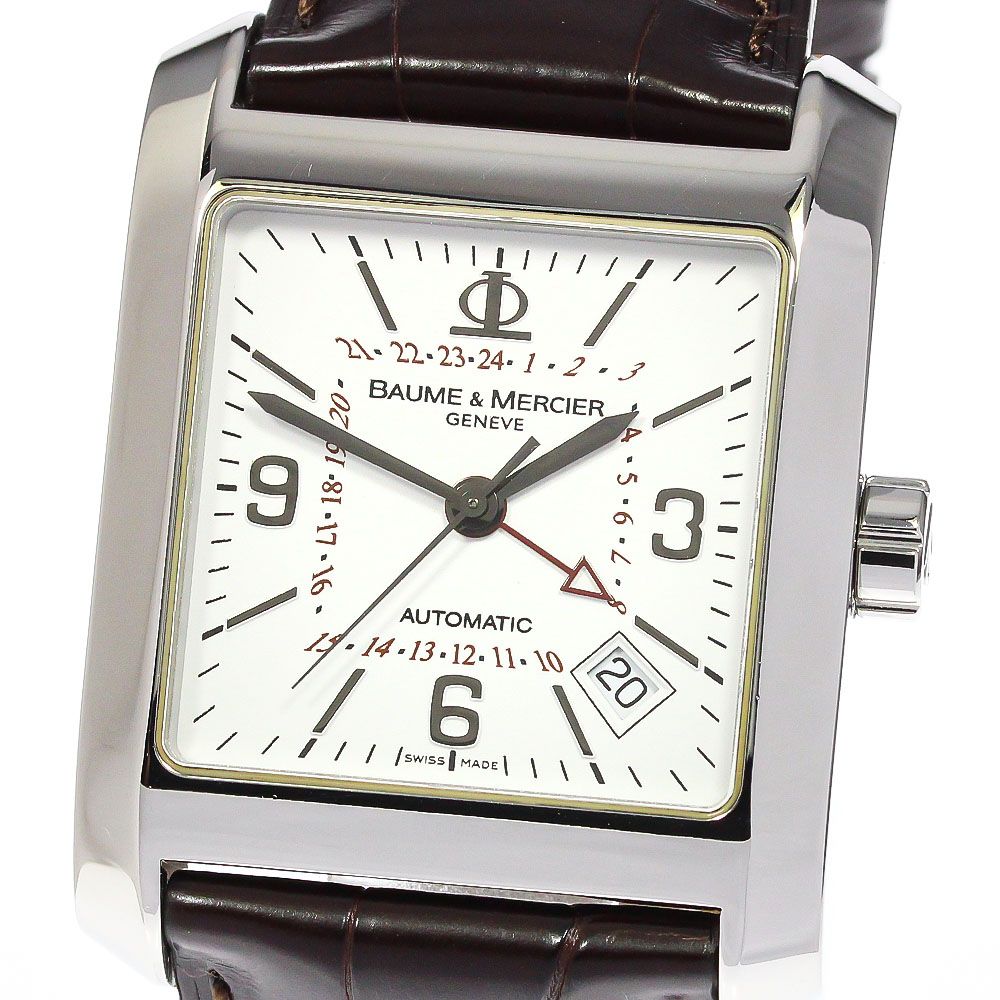 ボーム＆メルシェ Baume & Mercier 65561 ハンプトン デイト 自動巻き メンズ良品_761089