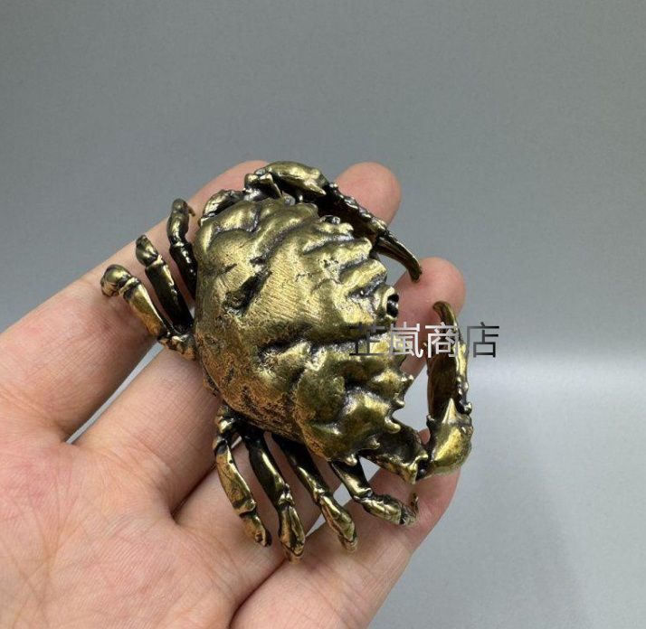 実心銅蜘蛛茶振子銅茶寵置物茶道香道景観創意振付品 実心銅蜘蛛茶振子銅茶寵置物茶道香道景観創意振付品