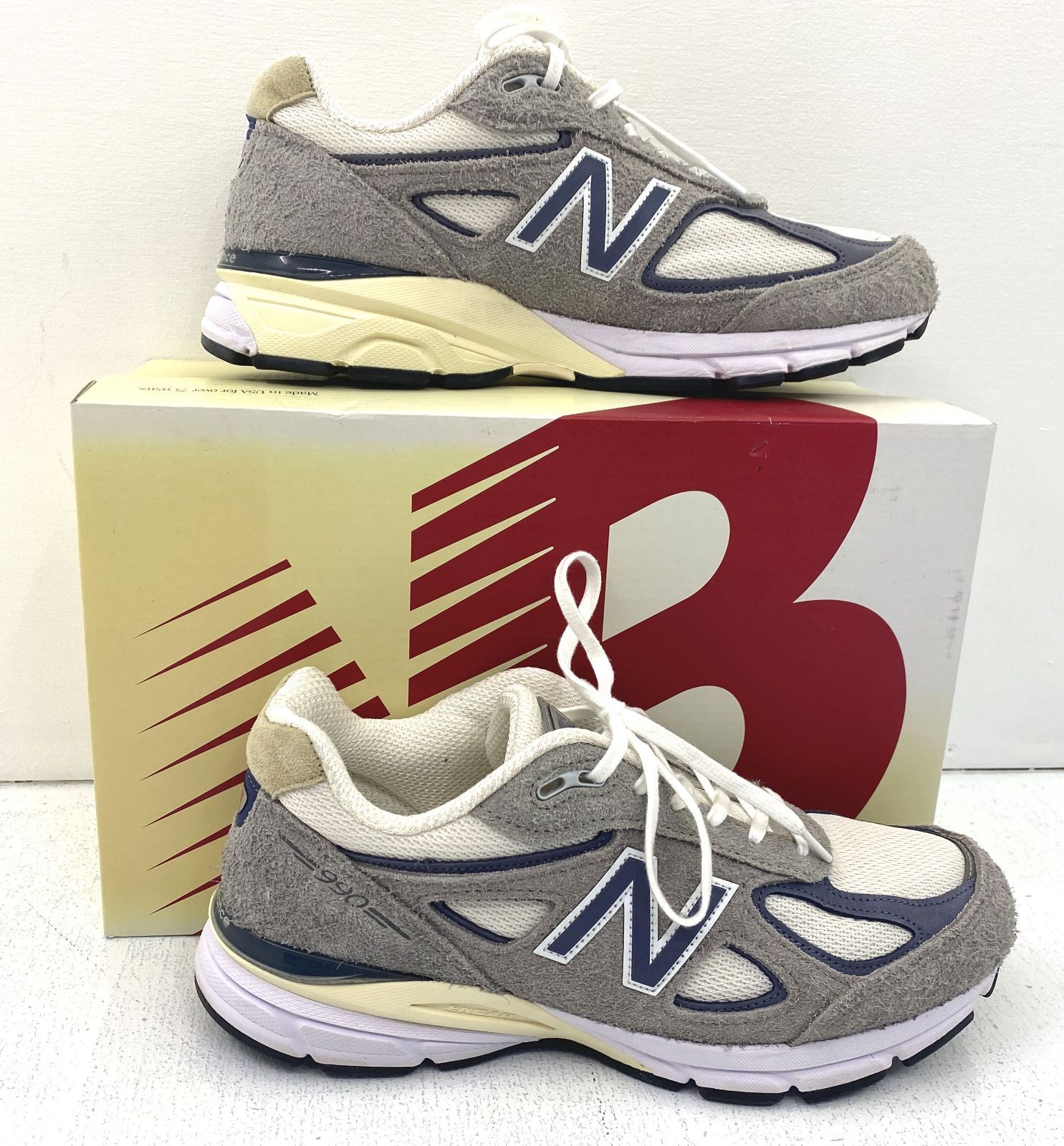 盛岡80-0070】new balance ﾆｭｰﾊﾞﾗﾝｽ U990TA4 27cm 990V4 