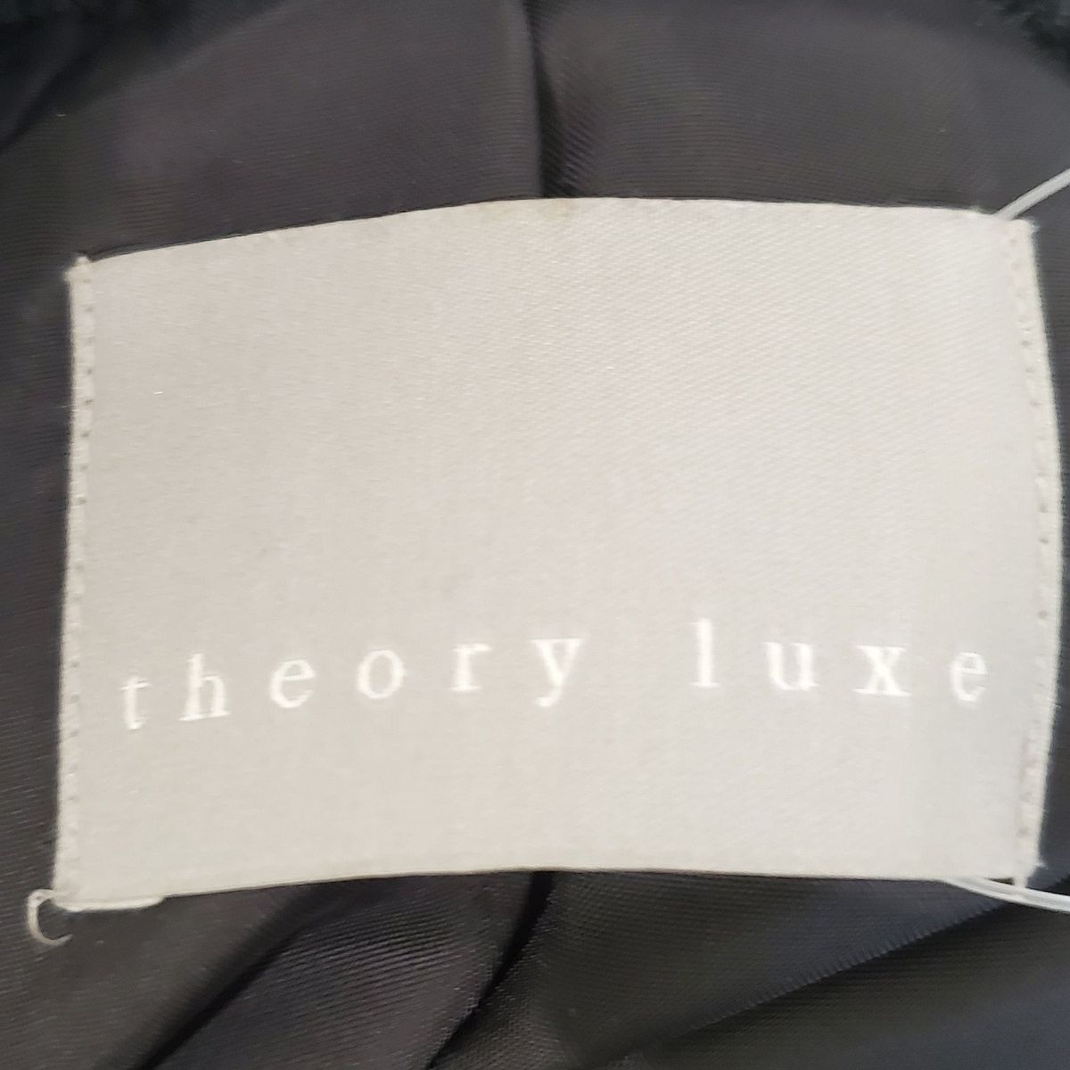 theory luxe(セオリーリュクス) ジャケット サイズ40 M レディース新品同様 - 黒 長袖/フェイクファー/冬 - メルカリ